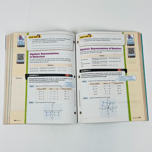 HMH 2014 Go Math Middle School Grade 8 Workbook Teaching Book Homeschooling - Picture 6 of 6